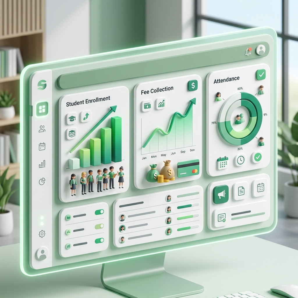 School ERP Dashboard